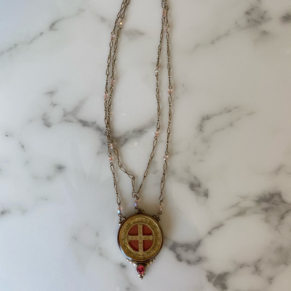 Virgins Saints and Angels necklace